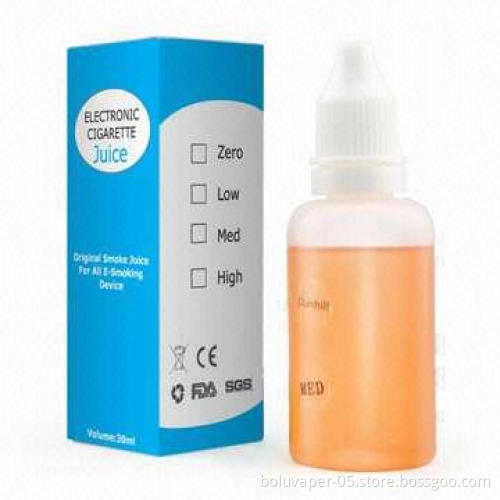 Non-flammable E-liquid, Used to Refill Empty Electronic Cigarette Cartridge 10mL Bottle